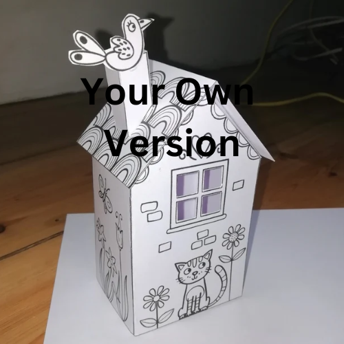 House Paper craft - Papercraftzhaven